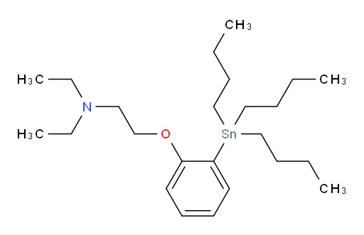 N,N-diethyl-2-(2-(tributylstannyl)phenoxy)ethanamine
