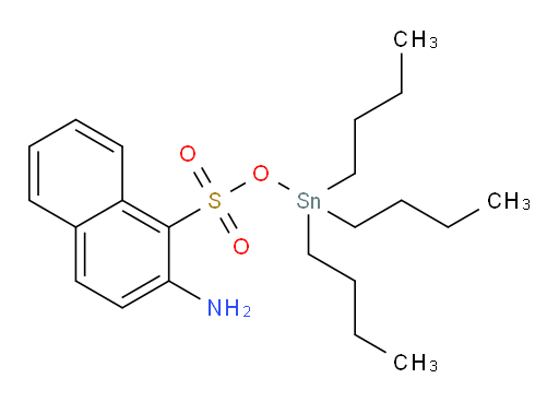 tributylstannyl 2-aminonaphthalene-1-sulfonate