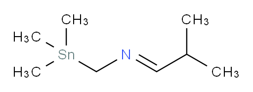 (E)-N-(2-methylpropylidene)-1-(trimethylstannyl)methanamine