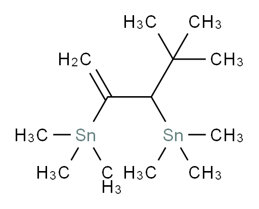 (4,4-dimethylpent-1-ene-2,3-diyl)bis(trimethylstannane)