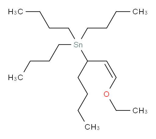 (Z)-tributyl(1-ethoxyhept-1-en-3-yl)stannane