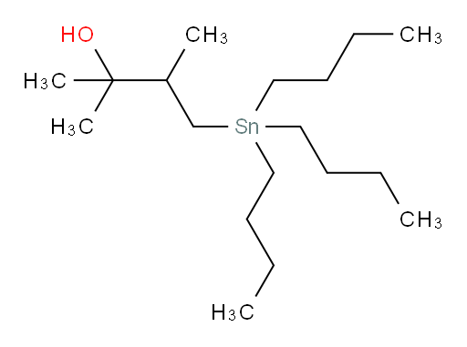 2,3-dimethyl-4-(tributylstannyl)butan-2-ol