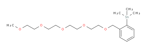 (2-(2,5,8,11,14-pentaoxapentadecyl)phenyl)trimethylstannane