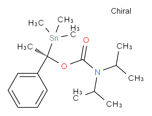 (R)-1-phenyl-1-(trimethylstannyl)ethyl diisopropylcarbamate