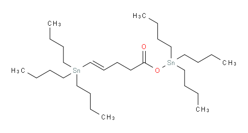 (E)-三丁基锡基 5-(三丁基锡基)戊-4-烯酸酯
