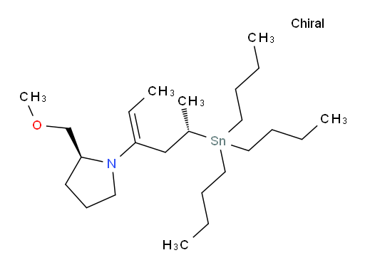 (S)-2-(甲氧基甲基)-1-((S,E)-5-(三丁基锡基)己-2-烯-3-基)吡咯烷
