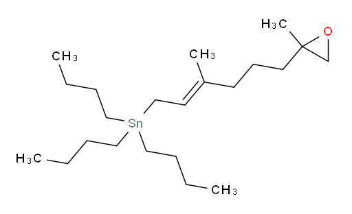 (E)-tributyl(3-methyl-6-(2-methyloxiran-2-yl)hex-2-en-1-yl)stannane