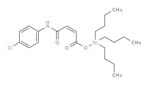 (Z)-tributylstannyl 4-((4-chlorophenyl)amino)-4-oxobut-2-enoate