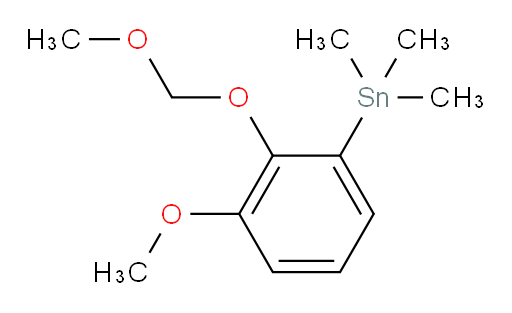 (3-methoxy-2-(methoxymethoxy)phenyl)trimethylstannane