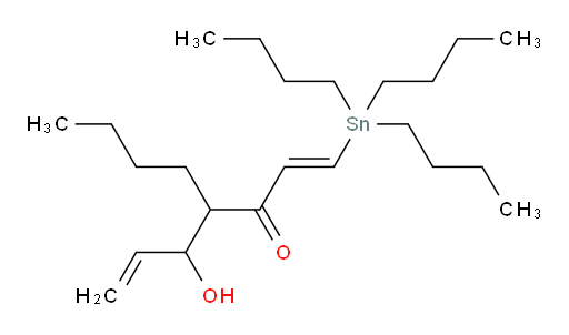 (E)-4-(1-hydroxyallyl)-1-(tributylstannyl)oct-1-en-3-one