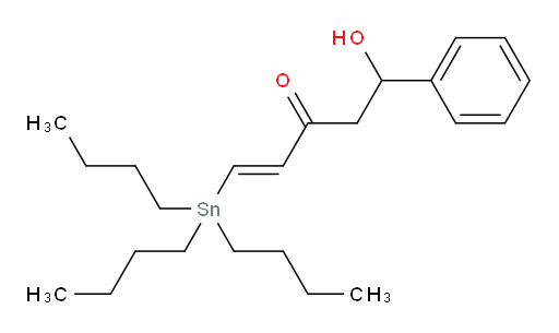 (E)-5-羟基-5-苯基-1-(三丁基锡基)戊-1-烯-3-酮