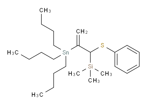 trimethyl(1-(phenylthio)-2-(tributylstannyl)allyl)silane