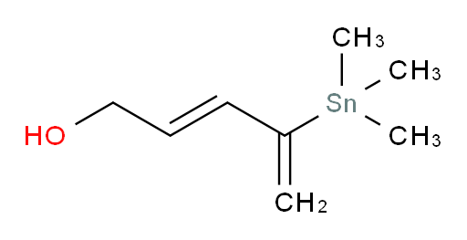 (E)-4-(trimethylstannyl)penta-2,4-dien-1-ol