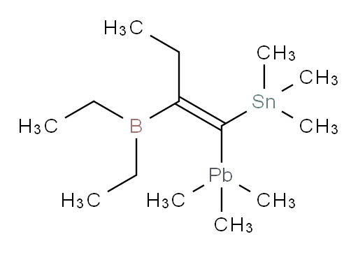 (E)-(2-(diethylboryl)-1-(trimethylplumbyl)but-1-en-1-yl)trimethylstannane