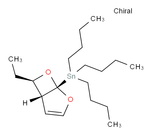 三丁基((1R,5R,6R)-6-乙基-2,7-二氧杂双环[3.2.0]庚-3-烯-1-基)锡烷