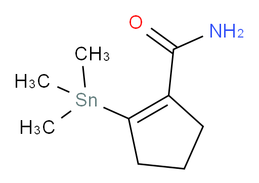 2-(trimethylstannyl)cyclopent-1-enecarboxamide