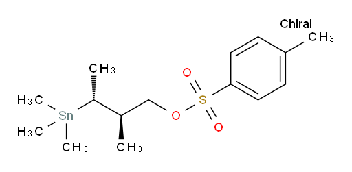 (2R,3R)-2-methyl-3-(trimethylstannyl)butyl 4-methylbenzenesulfonate