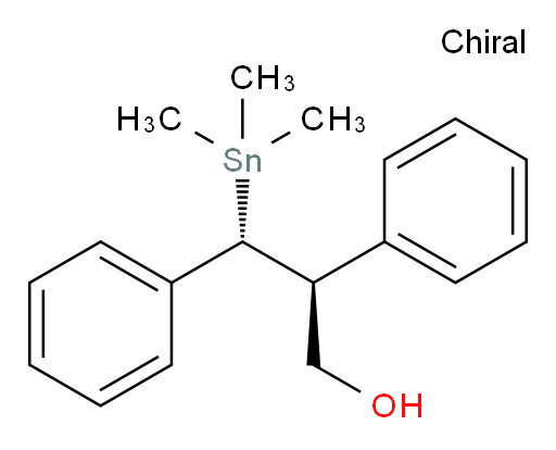 (2S,3R)-2,3-二苯基-3-(三甲基锡基)丙-1-醇