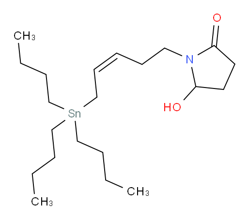 (Z)-5-hydroxy-1-(5-(tributylstannyl)pent-3-en-1-yl)pyrrolidin-2-one