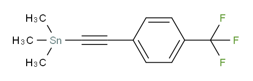 trimethyl((4-(trifluoromethyl)phenyl)ethynyl)stannane