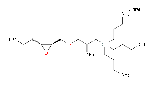 tributyl(2-((((2R,3R)-3-propyloxiran-2-yl)methoxy)methyl)allyl)stannane