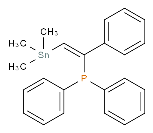 (Z)-diphenyl(1-phenyl-2-(trimethylstannyl)vinyl)phosphine