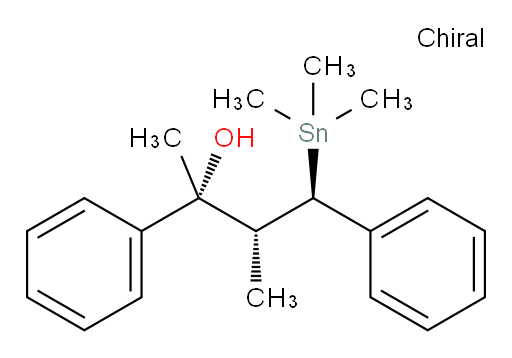 (2R,3R,4R)-3-methyl-2,4-diphenyl-4-(trimethylstannyl)butan-2-ol