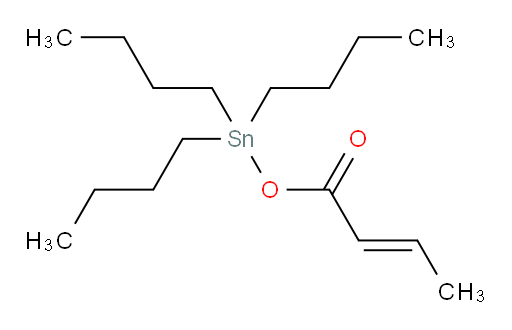 (E)-tributylstannyl but-2-enoate