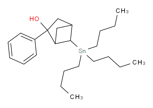 2-phenyl-5-(tributylstannyl)bicyclo[2.1.1]hexan-2-ol