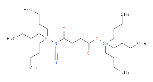 三丁基锡基 4-氧代-4-(N-(三丁基锡基)cyan乙酰胺基)丁酸酯