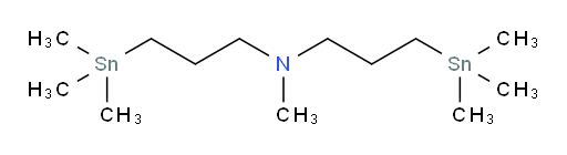 N-methyl-3-(trimethylstannyl)-N-(3-(trimethylstannyl)propyl)propan-1-amine