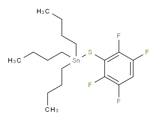 tributyl((2,3,5,6-tetrafluorophenyl)thio)stannane
