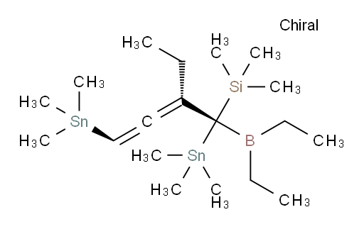 ((1R,3S)-1-(二乙基boryl)-2-乙基-1,4-双(三甲基锡基)丁-2,3-二烯-1-基)三甲基硅烷