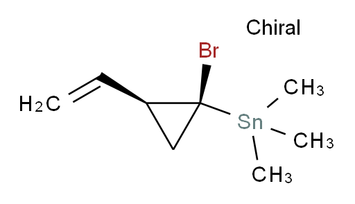 ((1R,2S)-1-bromo-2-vinylcyclopropyl)trimethylstannane