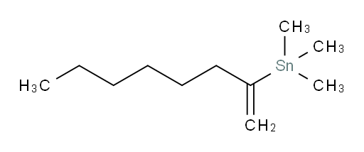 trimethyl(oct-1-en-2-yl)stannane