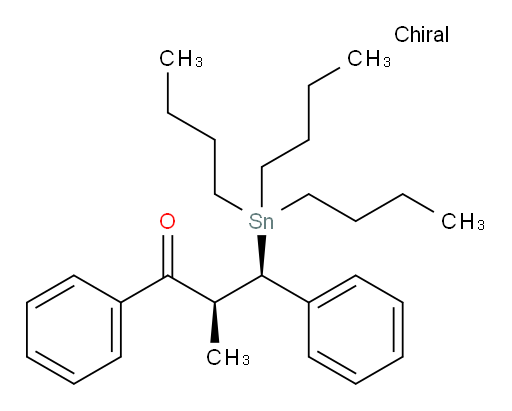 (2S,3R)-2-methyl-1,3-diphenyl-3-(tributylstannyl)propan-1-one
