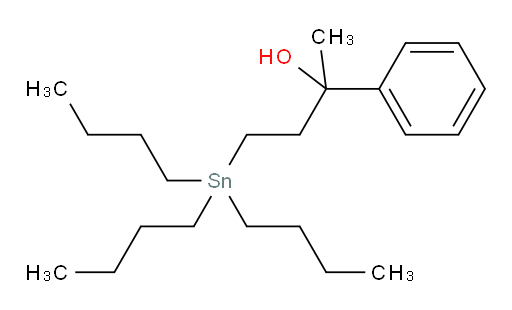 2-phenyl-4-(tributylstannyl)butan-2-ol