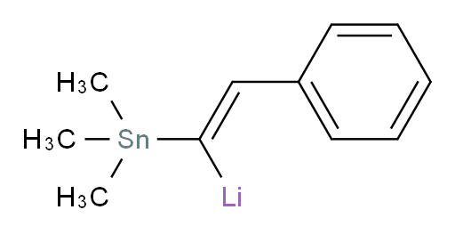(E)-(2-phenyl-1-(trimethylstannyl)vinyl)lithium