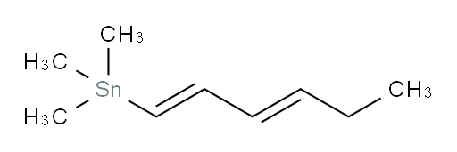 (1E,3E)-六-1,3-二烯-1-基三甲基锡烷