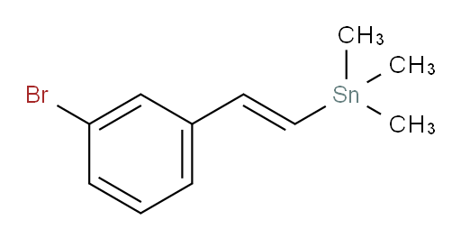 (E)-(3-bromostyryl)trimethylstannane