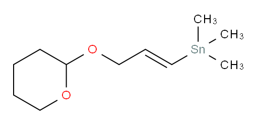 (E)-trimethyl(3-((tetrahydro-2H-pyran-2-yl)oxy)prop-1-en-1-yl)stannane