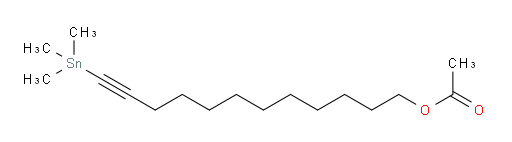 12-(trimethylstannyl)dodec-11-yn-1-yl acetate