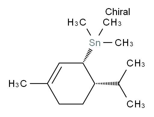 ((1R,6S)-6-isopropyl-3-methylcyclohex-2-en-1-yl)trimethylstannane