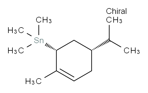 ((1R,5R)-5-isopropyl-2-methylcyclohex-2-en-1-yl)trimethylstannane