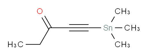 1-(trimethylstannyl)pent-1-yn-3-one