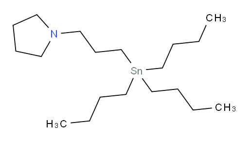 1-(3-(tributylstannyl)propyl)pyrrolidine