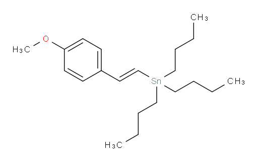 (E)-tributyl(4-methoxystyryl)stannane
