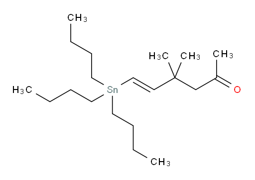(E)-4,4-dimethyl-6-(tributylstannyl)hex-5-en-2-one