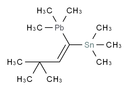 (Z)-(3,3-dimethyl-1-(trimethylplumbyl)but-1-en-1-yl)trimethylstannane