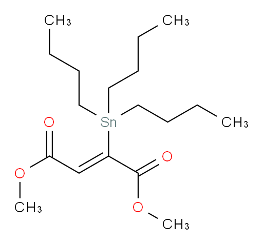 dimethyl 2-(tributylstannyl)fumarate
